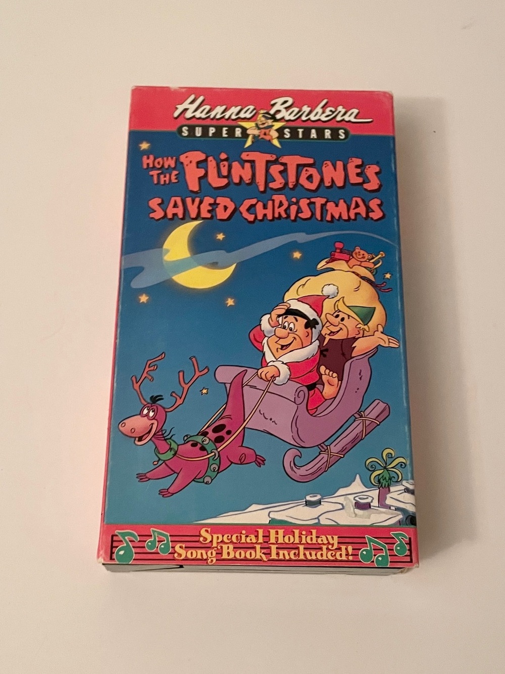 Vintage 1989 How The Flintstones Saved Christmas VHS Hanna-Barbera Super Stars